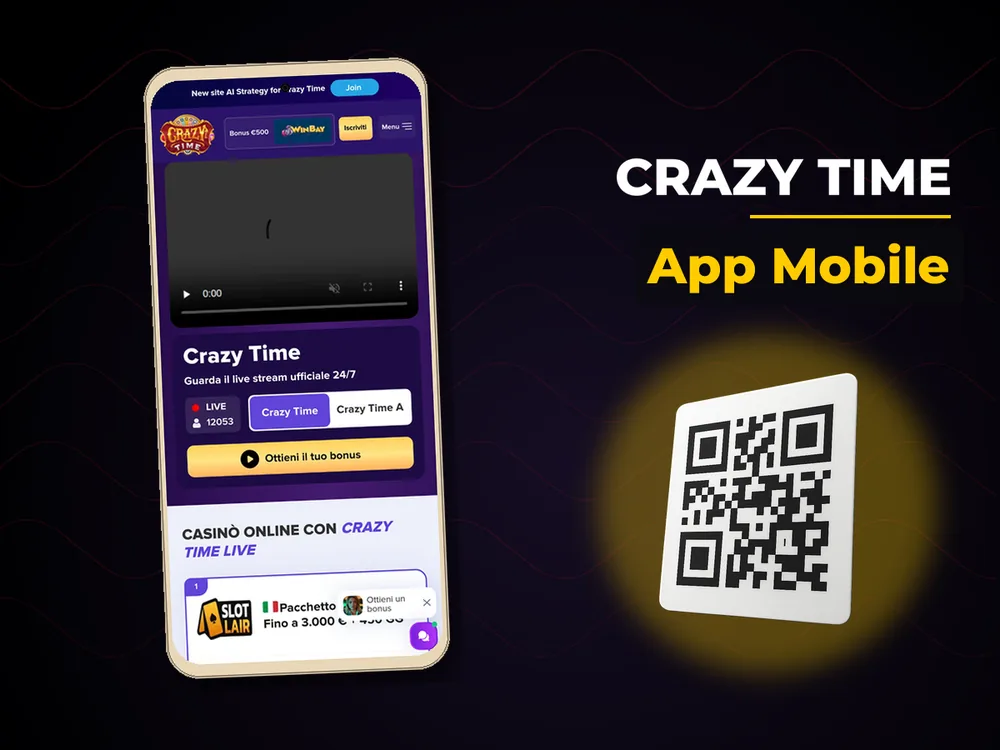 Crazy Time - App Mobile