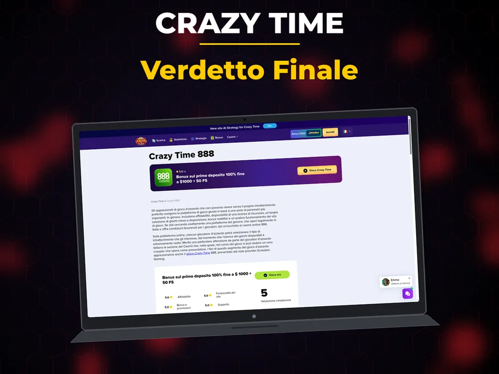 Crazy Time - Verdetto Finale