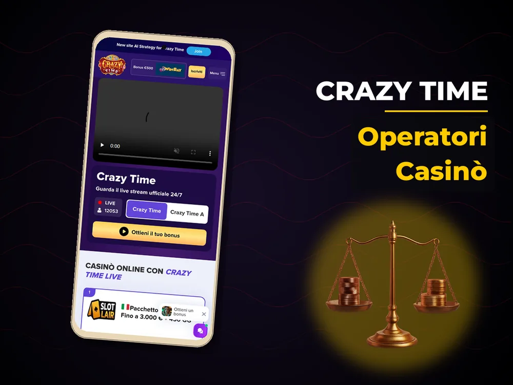 Crazy Time - Operatori Casinò