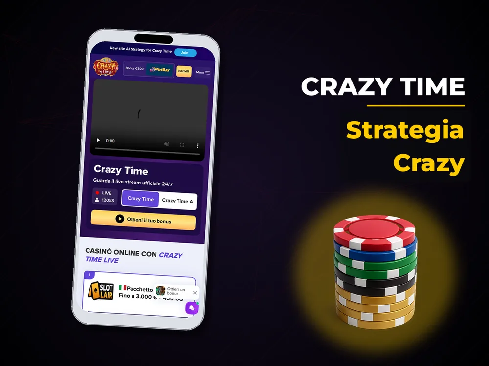 Crazy Time - Strategia Crazy