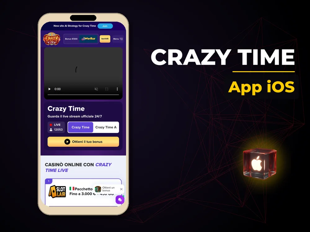 Crazy Time - App iOS