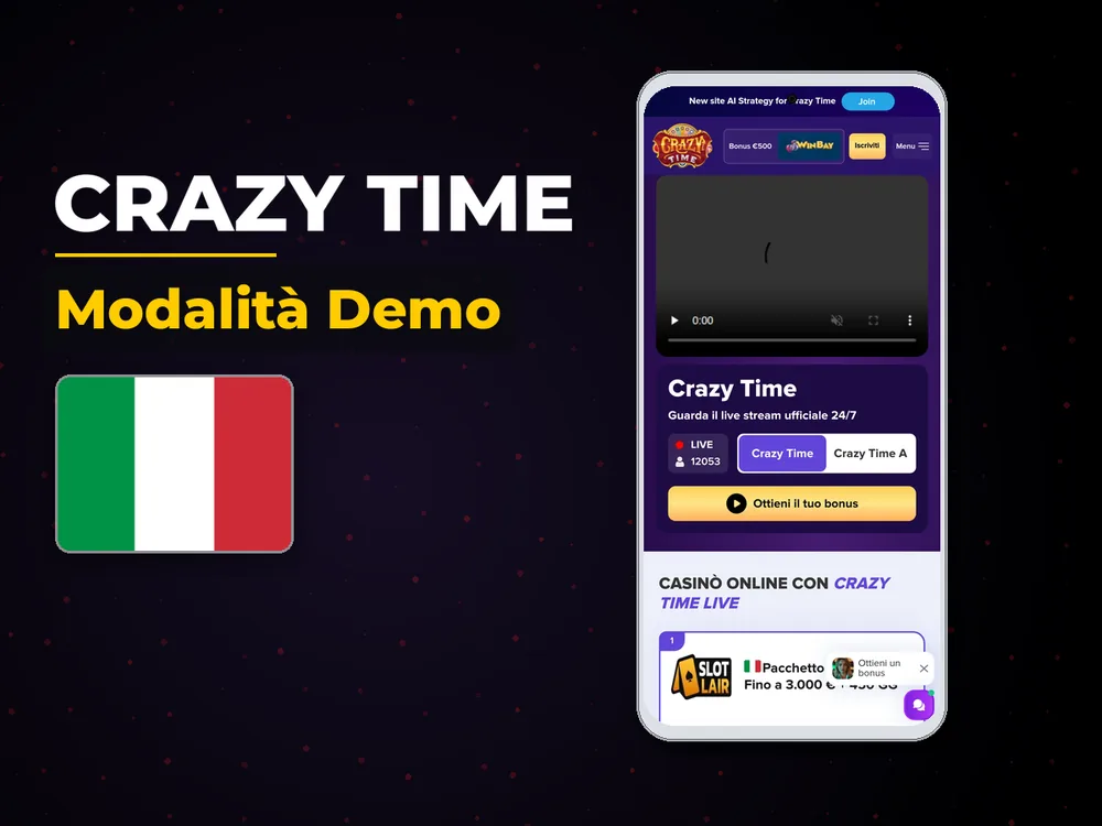 Crazy Time - Modalità Demo
