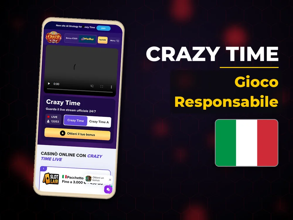 Crazy Time - Gioco Responsabile