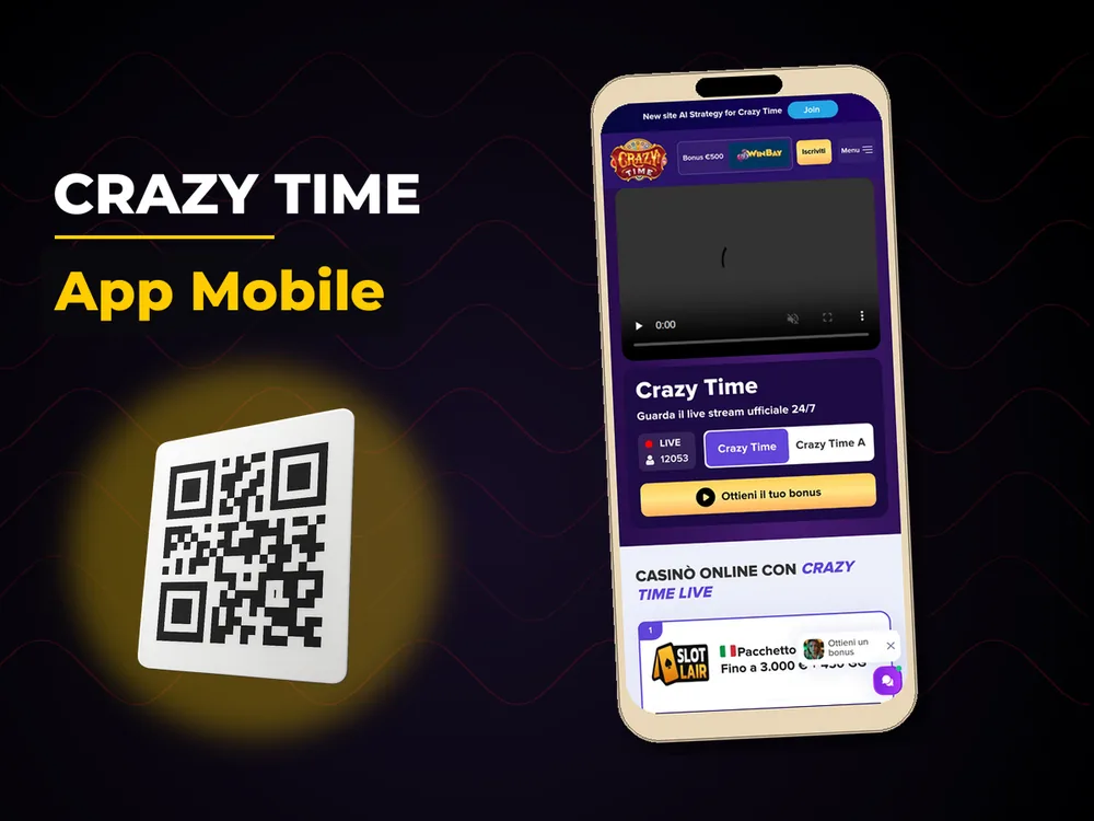 Crazy Time - App Mobile
