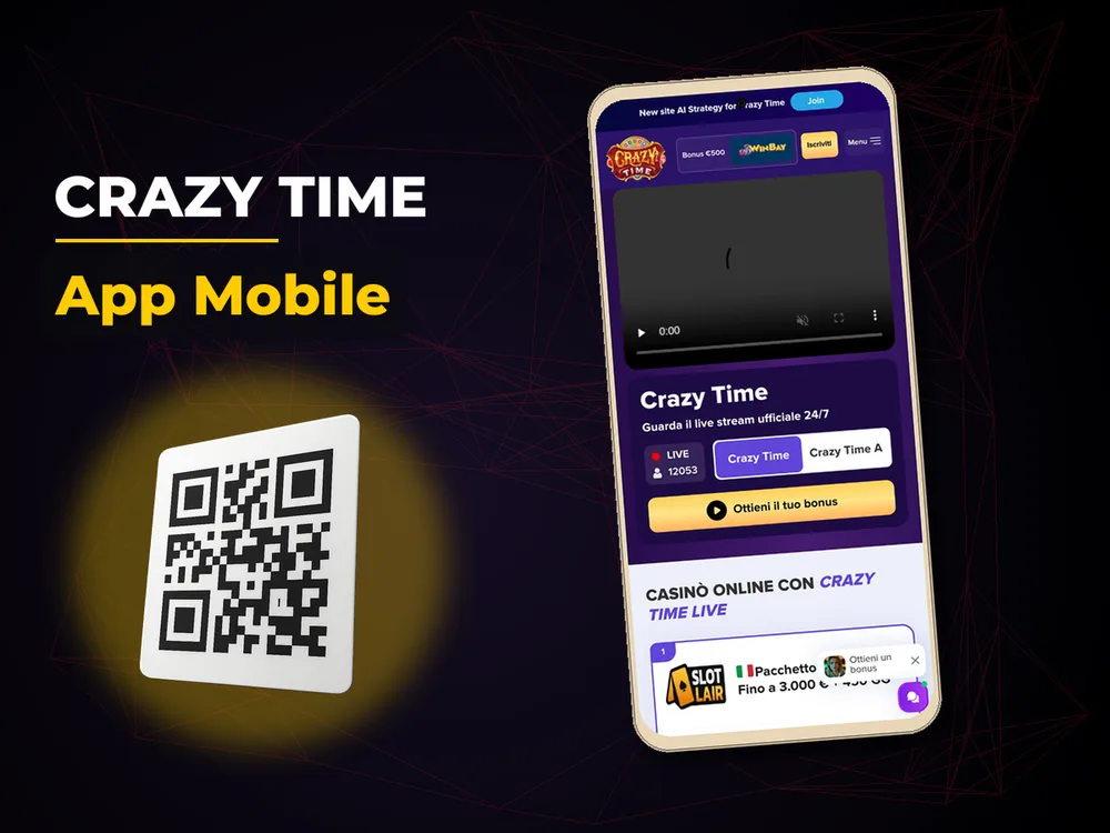 Crazy Time - App Mobile