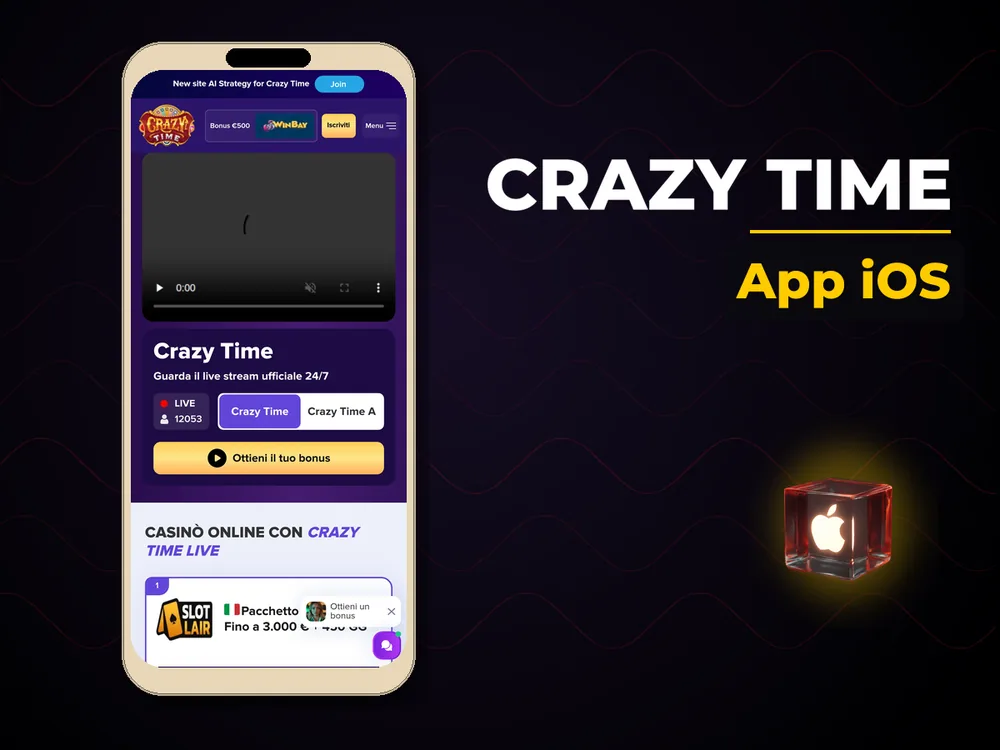Crazy Time - App iOS