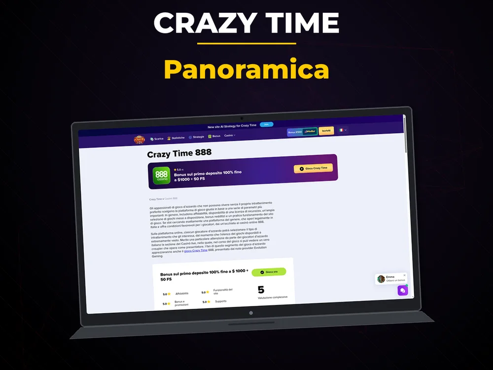 Crazy Time - Panoramica