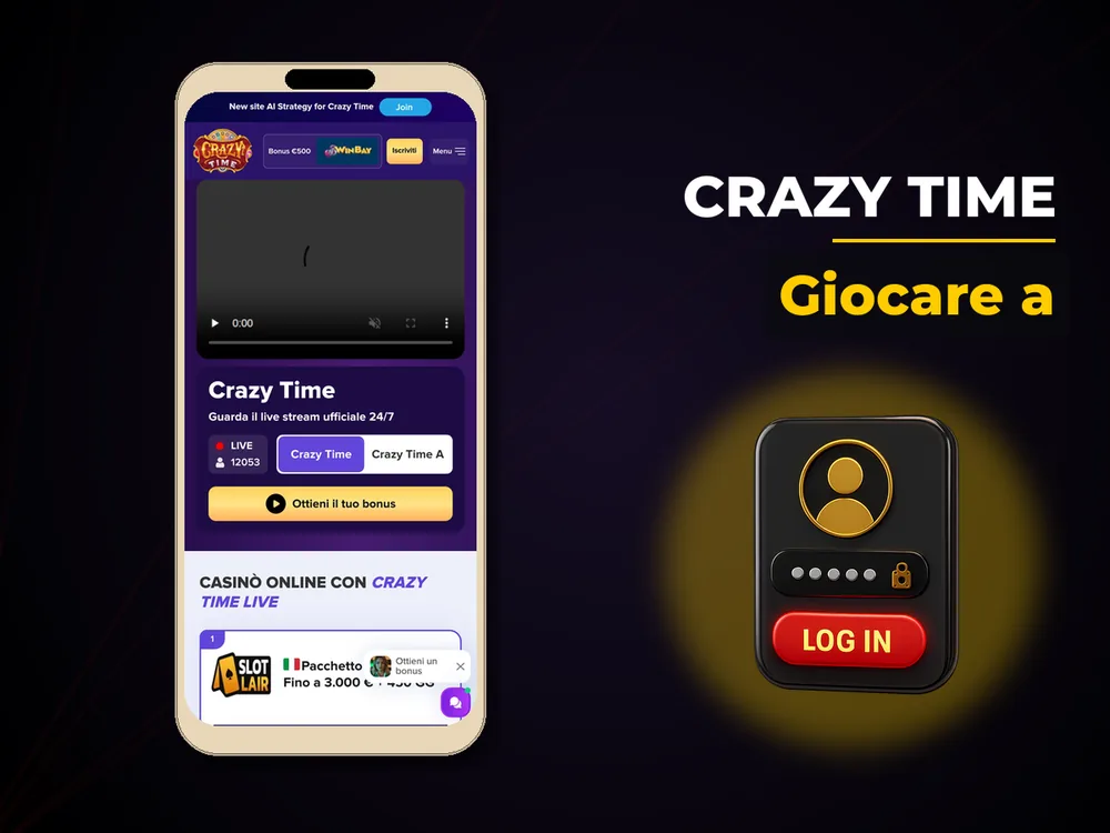 Crazy Time - Giocare a