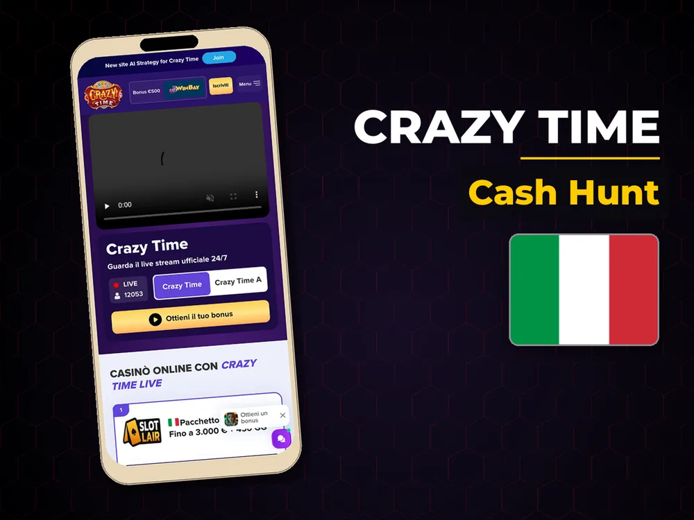 Crazy Time - Cash Hunt