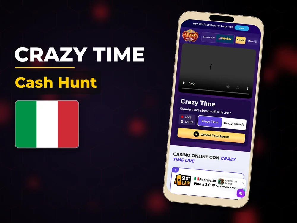 Crazy Time - Cash Hunt