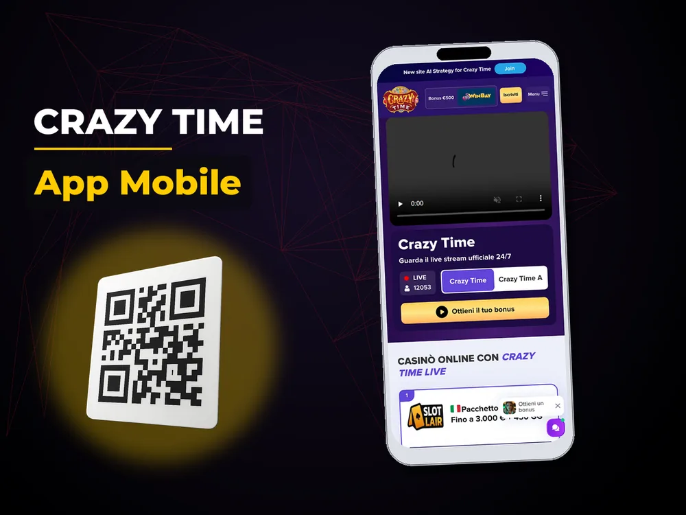 Crazy Time - App Mobile