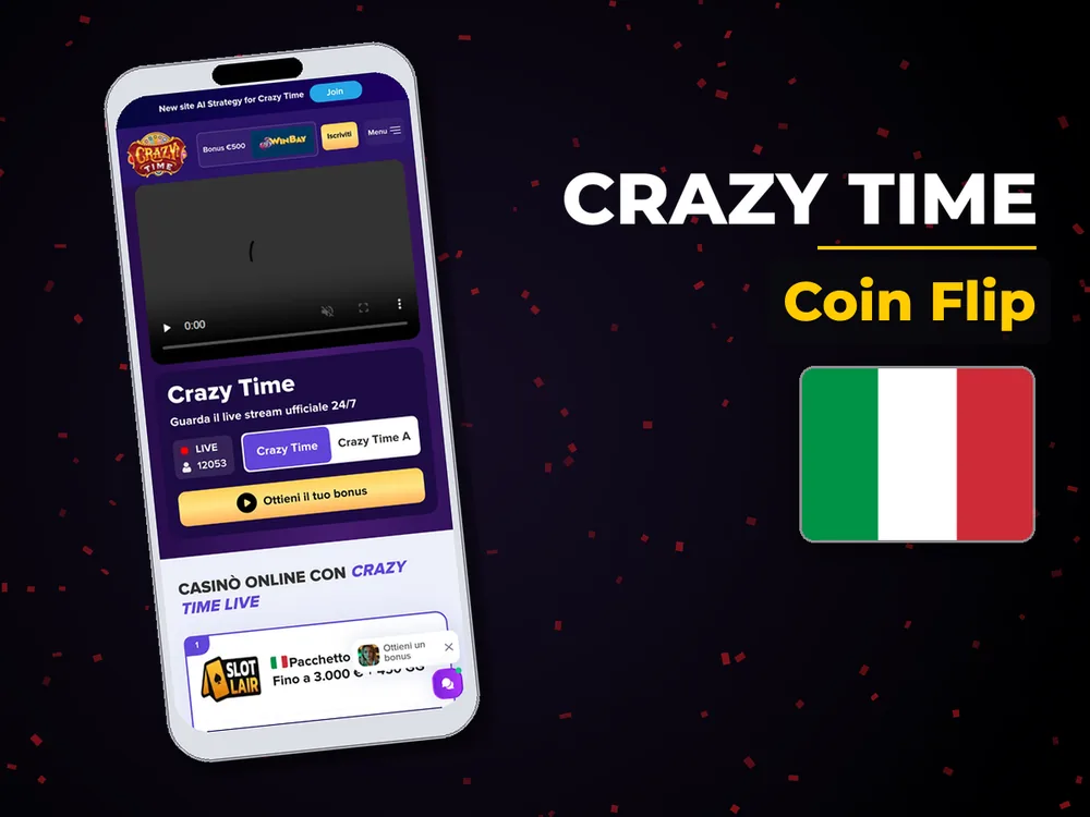 Crazy Time - Coin Flip