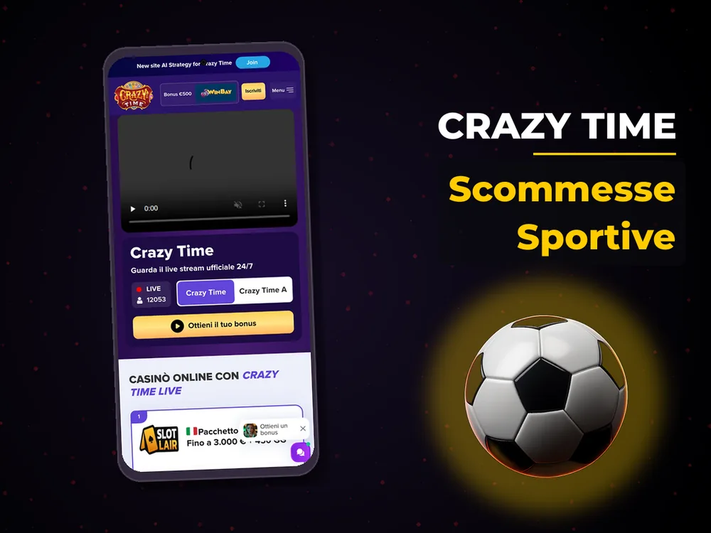 Crazy Time - Scommesse Sportive