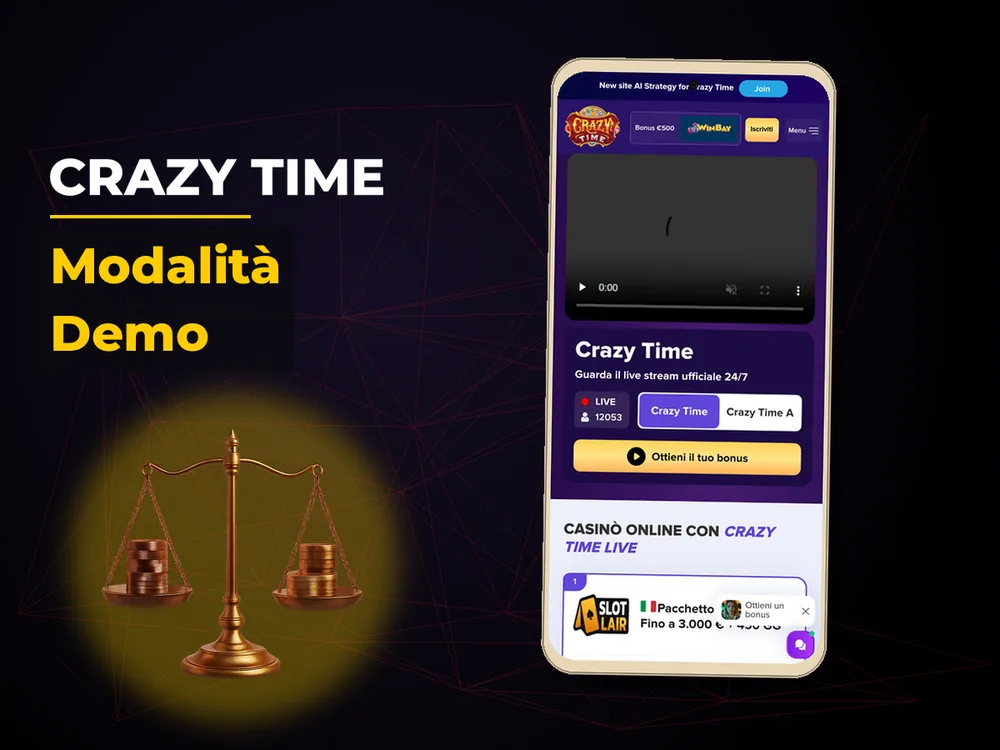 Crazy Time - Modalità Demo