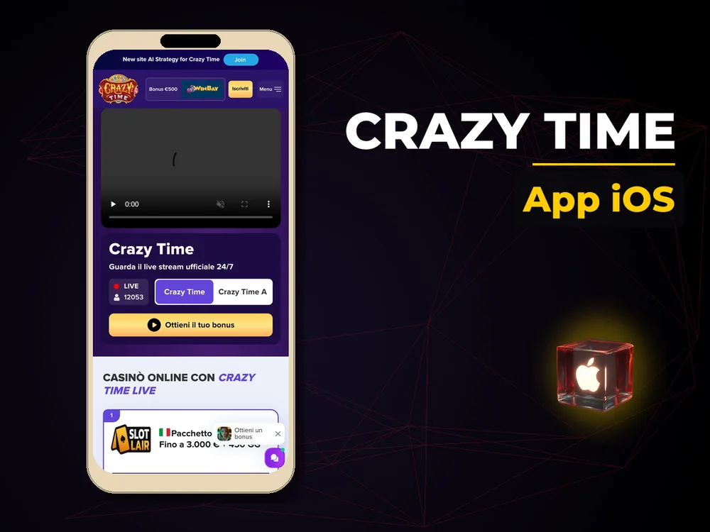 Crazy Time - App iOS