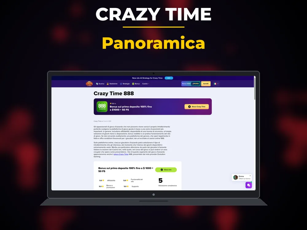 Crazy Time - Panoramica