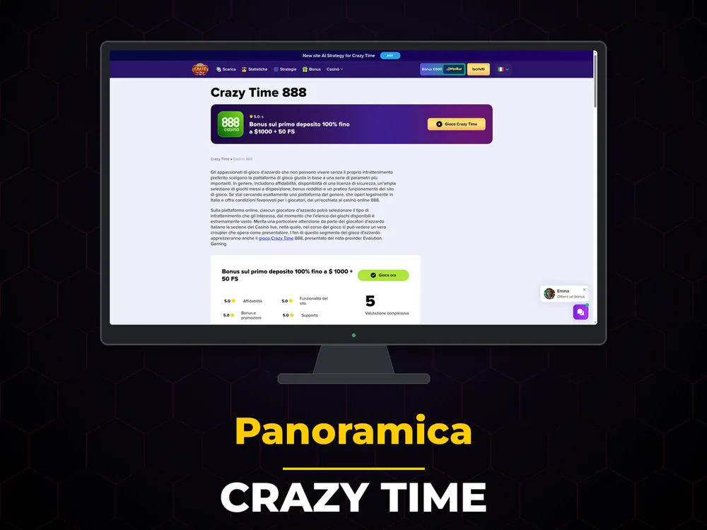 Crazy Time - Panoramica