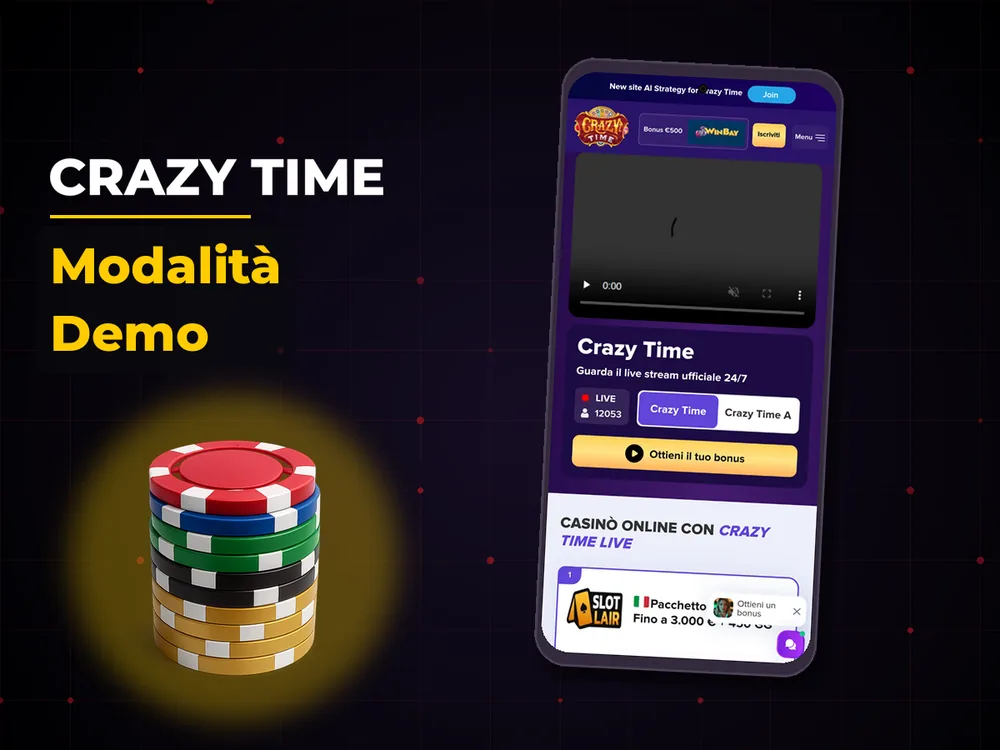 Crazy Time - Modalità Demo