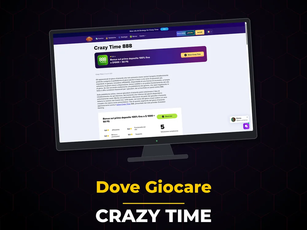 Crazy Time - Dove Giocare