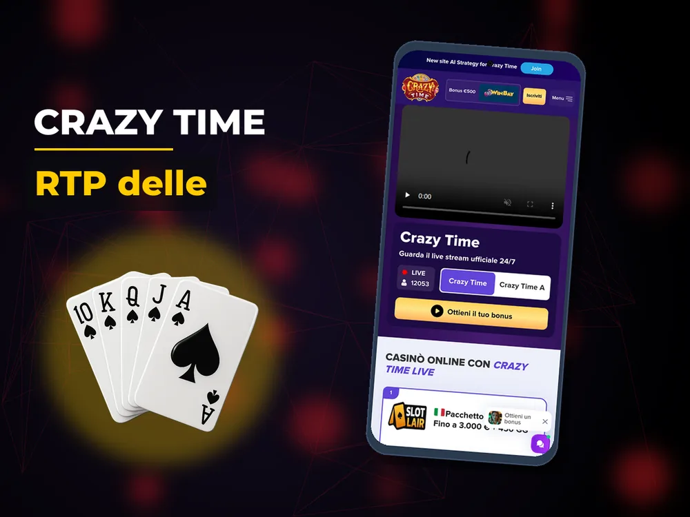 Crazy Time - RTP delle