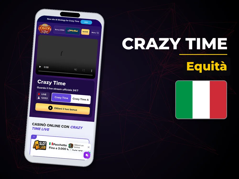 Crazy Time - Equità