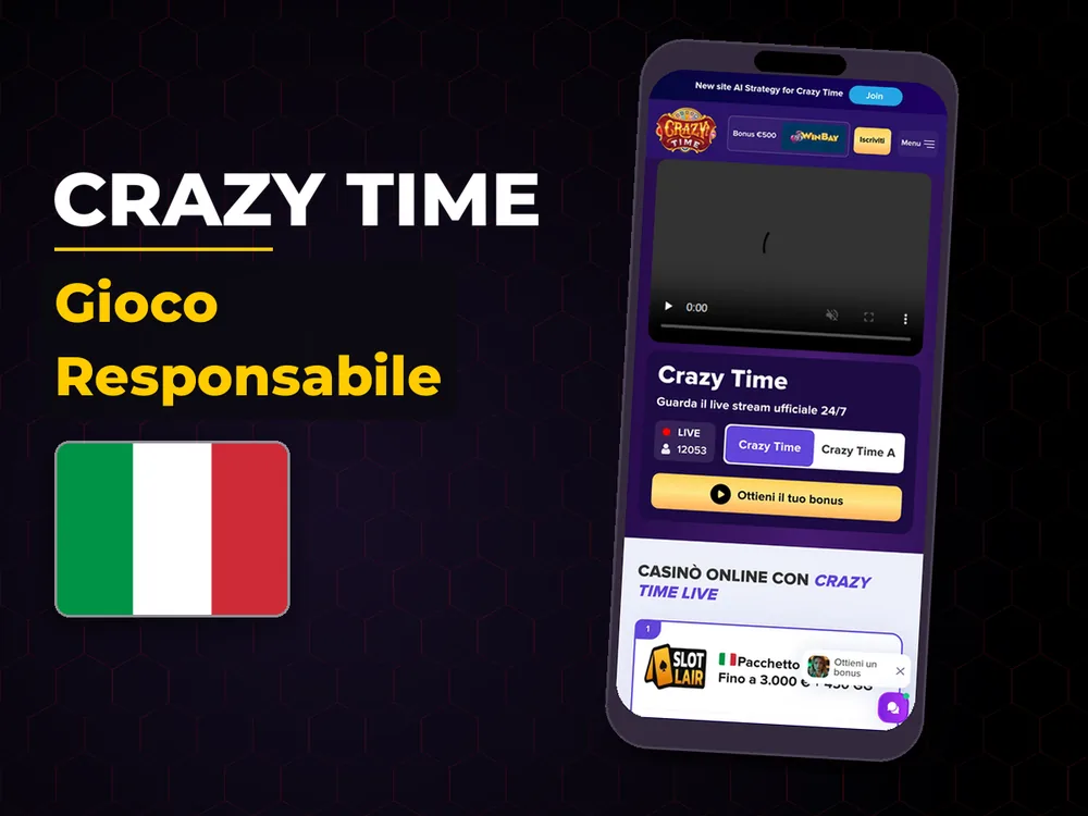 Crazy Time - Gioco Responsabile