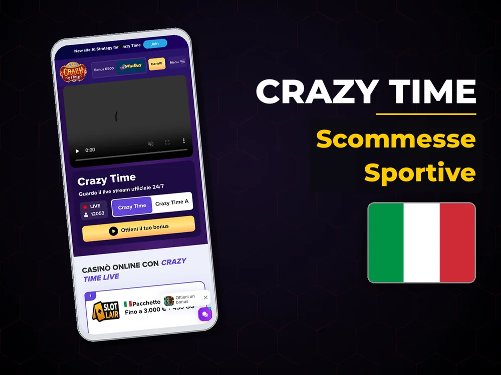 Crazy Time - Scommesse Sportive