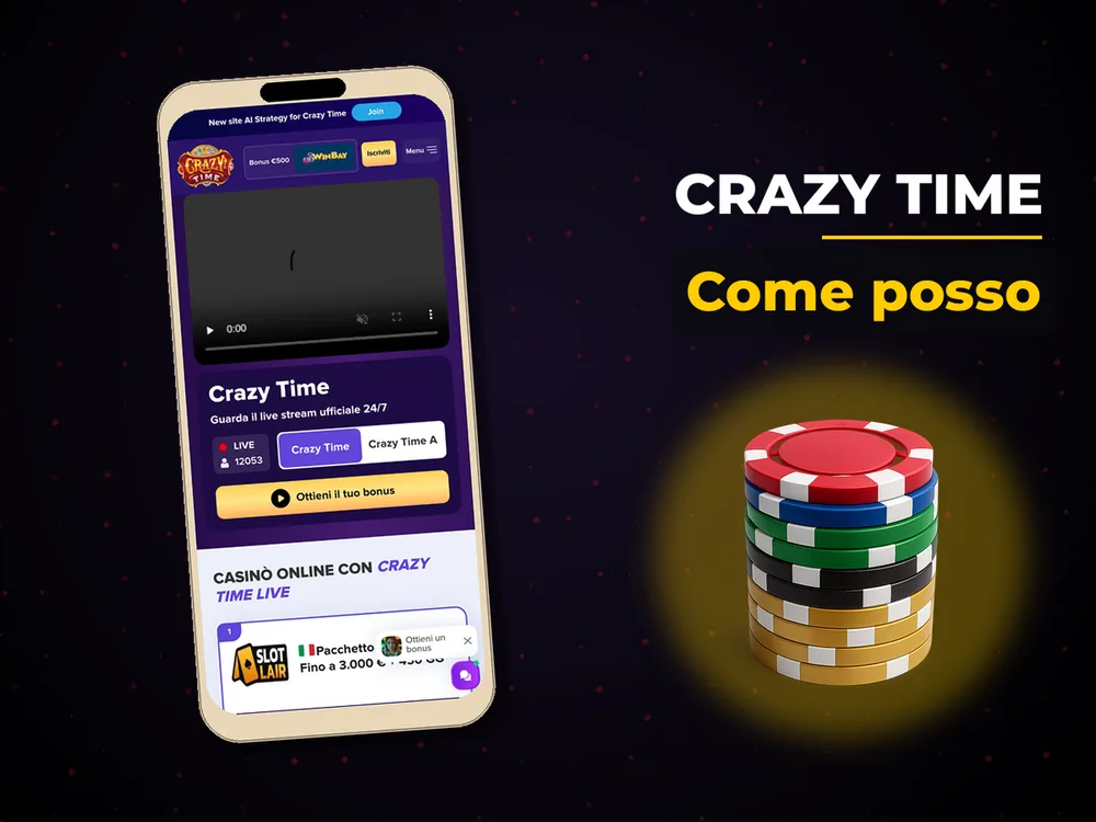 Crazy Time - Come posso