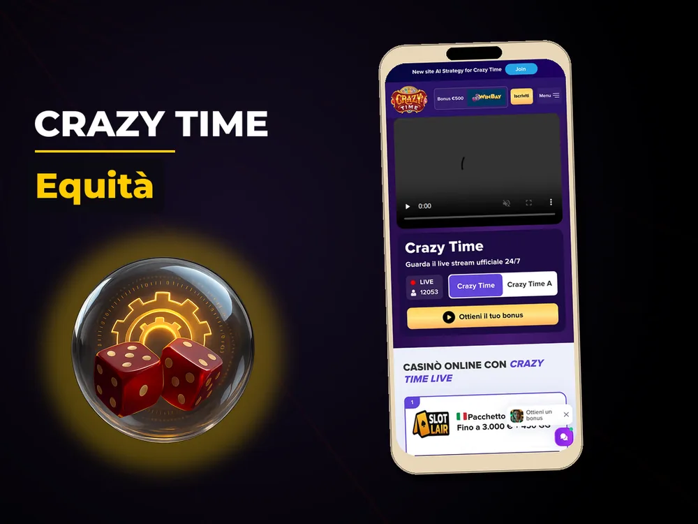 Crazy Time - Equità