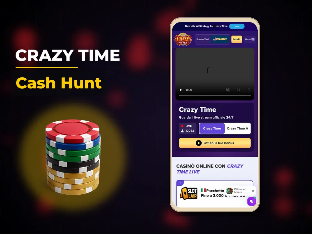 Crazy Time - Cash Hunt