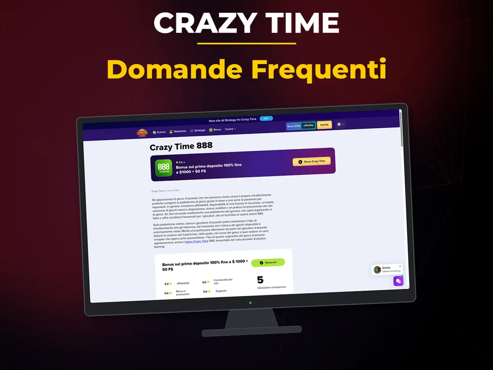 Crazy Time - Domande Frequenti